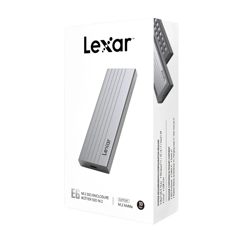 Lexar LPAE06N 10Gbps SSD/M2 drive enclosure